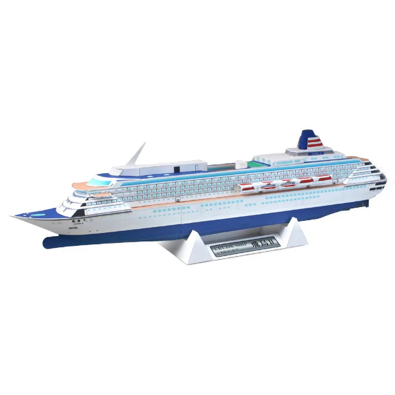 1:400 немецкий адмирал Sher линкор 3D бумажная модель литья под давлением Warship y