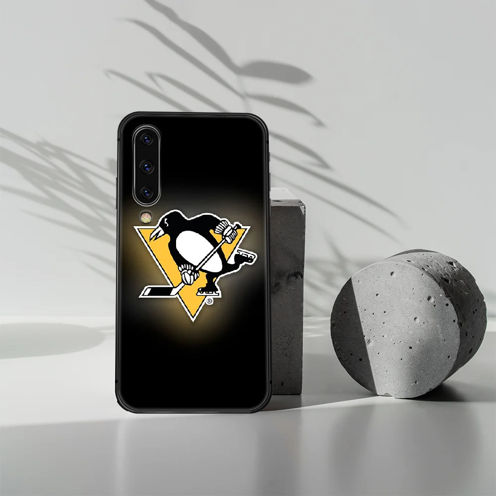 

Pittsburgh Penguin Phone Case Cover For Samsung Galaxy A10 A11 A20 E A21 A30 A40 A50 A51 A70 A71 A81 S black Funda Tpu Bumper