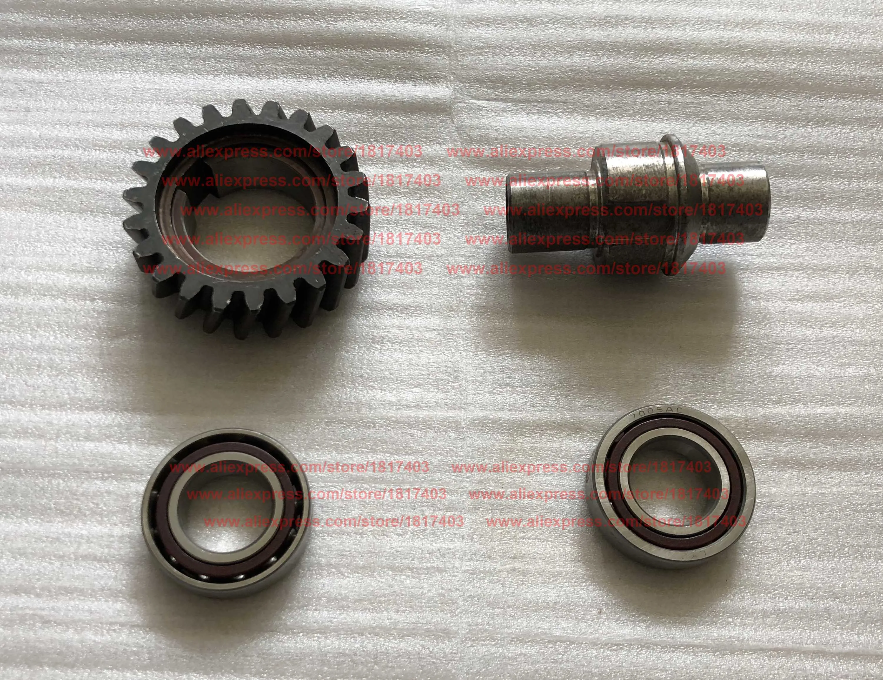 Fujian Lijia 100FT-02404 вал компрессионного насоса жидкости + 100TY-02406 Шестерня подшипник 7005AC