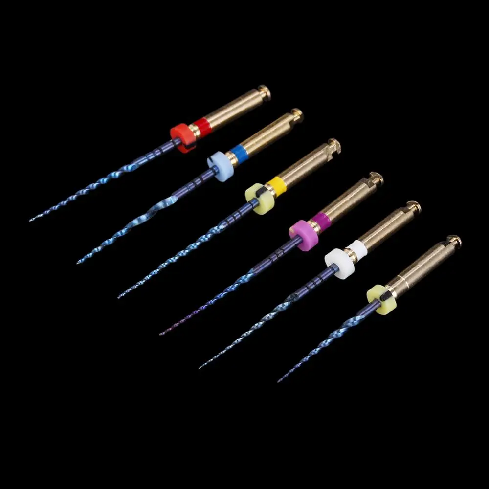 6pcs/Box Dental Heat Activated Canal Root Files SX-F3 25mm Dentist Tools Can Bend for PreparingÂ Root Canal Treatment image 6