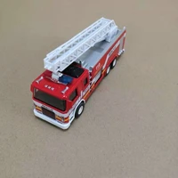 electric child toy truck alloy model fire engine models aerial spraying car simulation packages educational electronic battery
