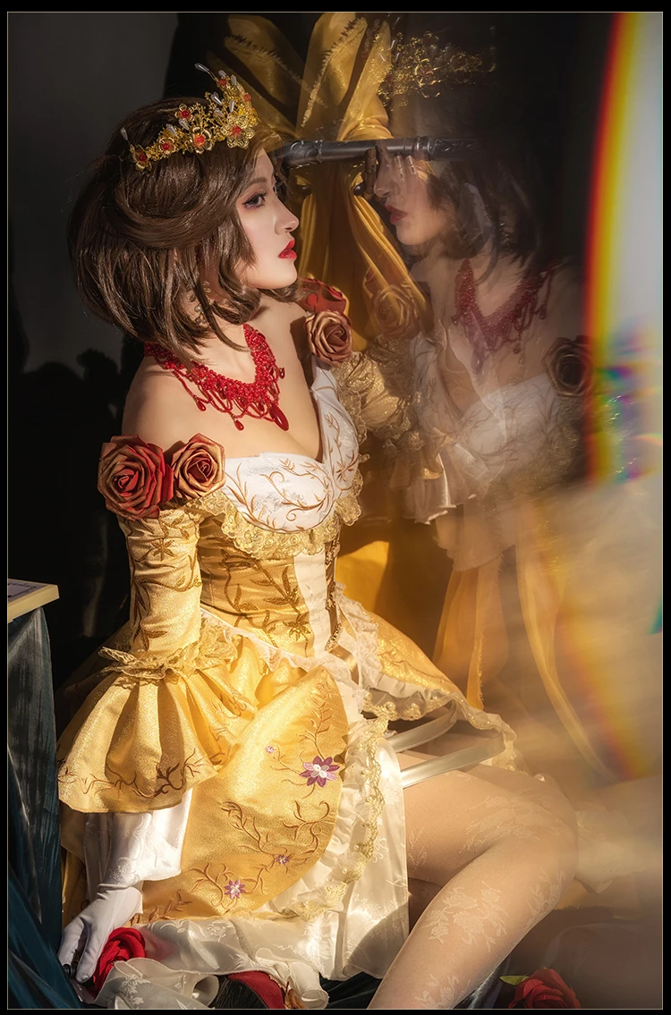 

Game Identity V Mary Cosplay Costume Bloody Queen Blood Feast Gorgeous Dinner Tailored Suit Party Role Play Clothing XS-XL