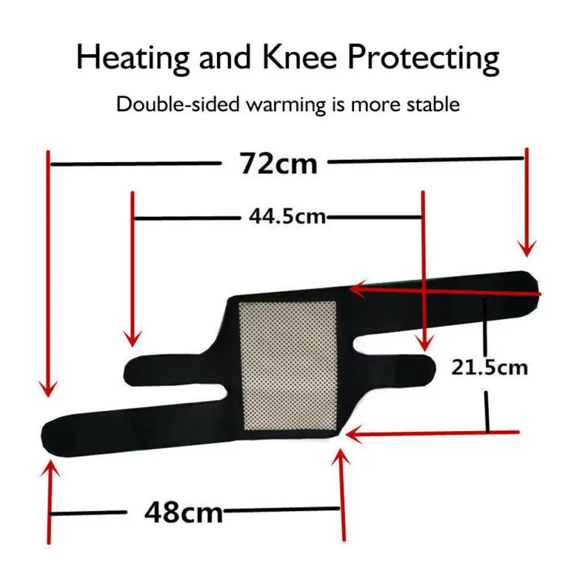 Фирменный новый мужской наколенник самонагревающийся Магнитный поддерживающий