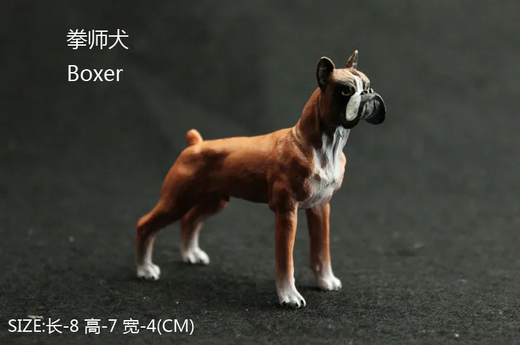 1 шт. Мини Животные ПВХ Фигурки Коллекция мини собаки подарки модель ремесла