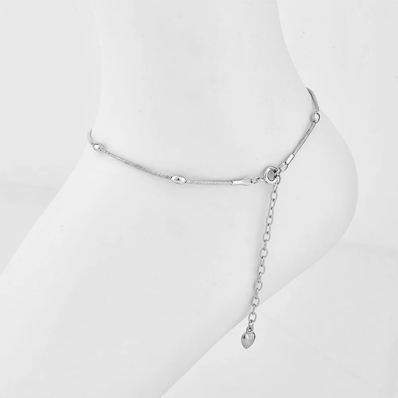 

New Arrival Heart Female Anklets Barefoot Crochet Sandals Foot Jewelry Leg Anklets on Foot Ankle Bracelets for Women Trendy