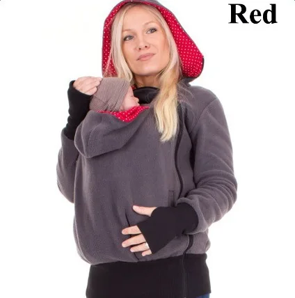 

2020 European and American Fashion Autumn and Winter Leisure Hooded Zipper Sweatshirt Multi-Functional DDMOMMY Sweater