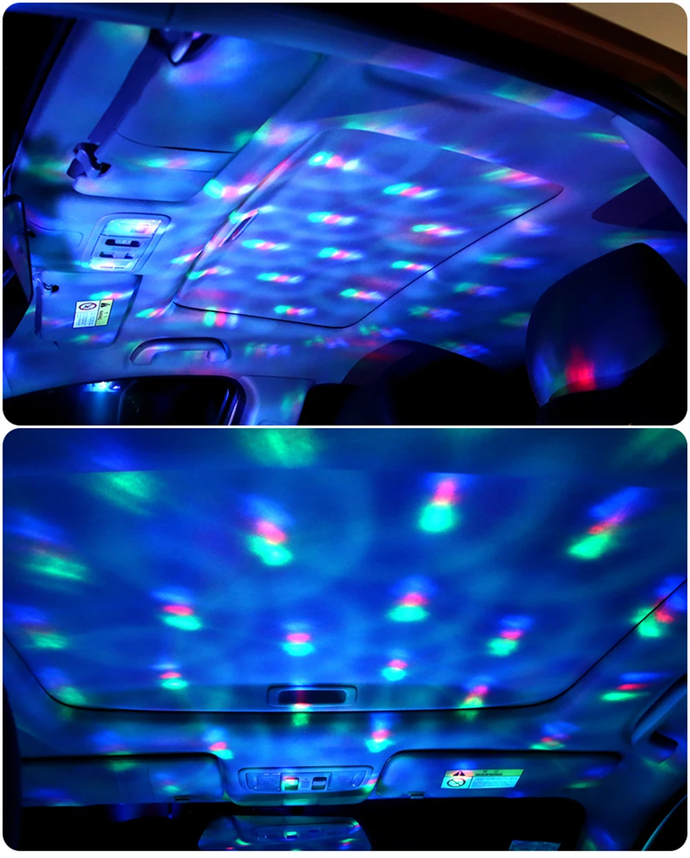 Автомобильная светодиодсветодиодный RGB атмосферсветильник лампа с мини USB DJ для