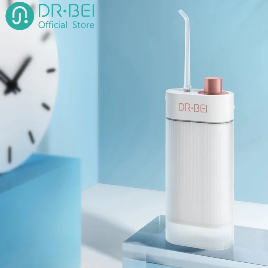 DR.BEI Sonic Oral Irrigator Dental Water Flosser Jet Portable Cordless Teeth Cleaning Rechargeable Travel Tooth Cleaner F3