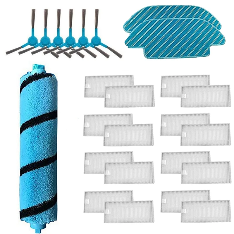 

Accessories HEPA Filter for Conga 4090 5090 Robot Vacuum Cleaner Roller Brush Side Brushes Mop Replacement Parts