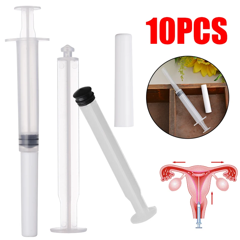 10 шт. 3 мл одноразовый безболезненный вагинальный аппликатор для вагинальной