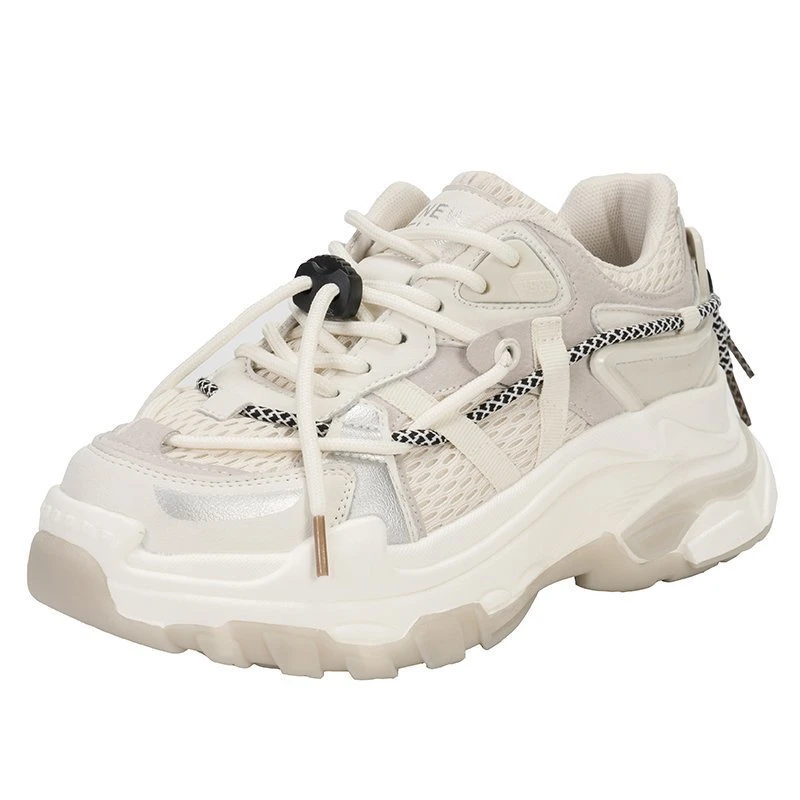 

2020 Winter Fashion Sneakers For Women Brand Walking Trainers New Chunky Shoes Mesh Casual Shoes Woman Platform Vulcanized Shoes