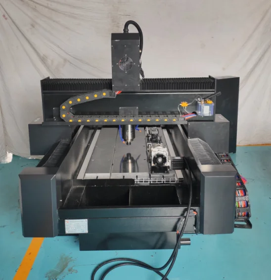 Фрезерный станок с ЧПУ для резьбы по дереву 4 оси 6090 1530 1325 | Фрезеры