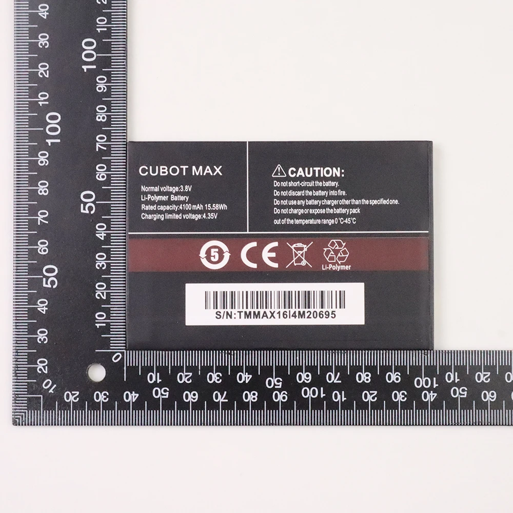100% Новый оригинальный аккумулятор для CUBOT MAX 4100 мАч сменный резервный батареи