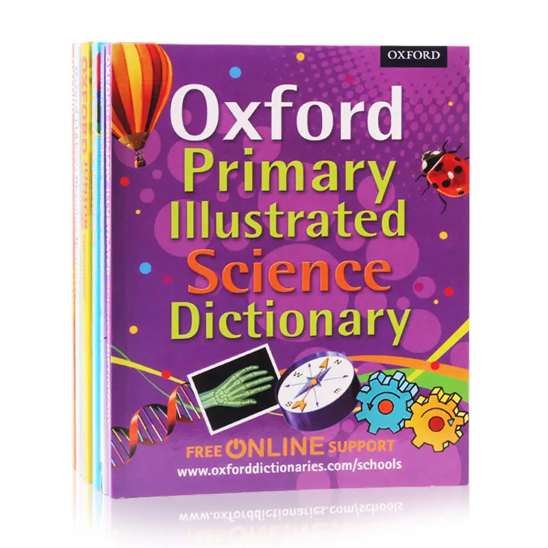 New2021 7 Books/set English Books Children's Enlightenment Picture Dictionary Oxford Very First Dictionary Junior Early Livros enlarge