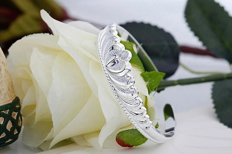 Женский Браслет манжета из серебра 925 пробы CY313|Гибкие и жесткие браслеты| |