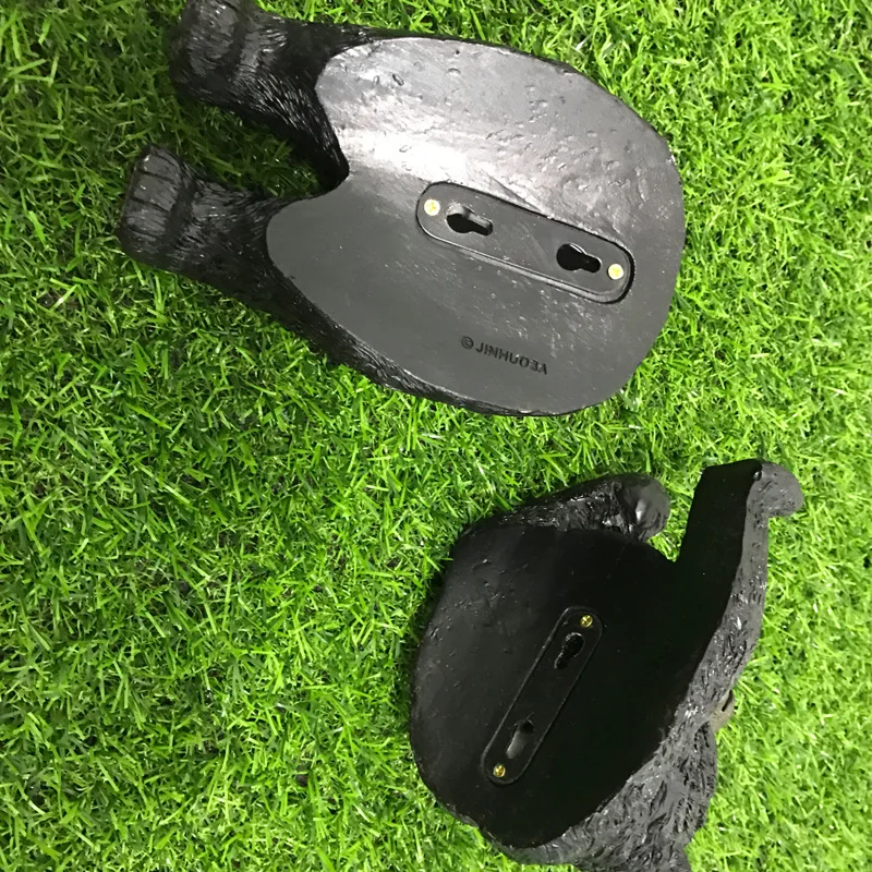 Горячая Распродажа 5 дюймов высокий черный медведь открытый сад дерево украшение