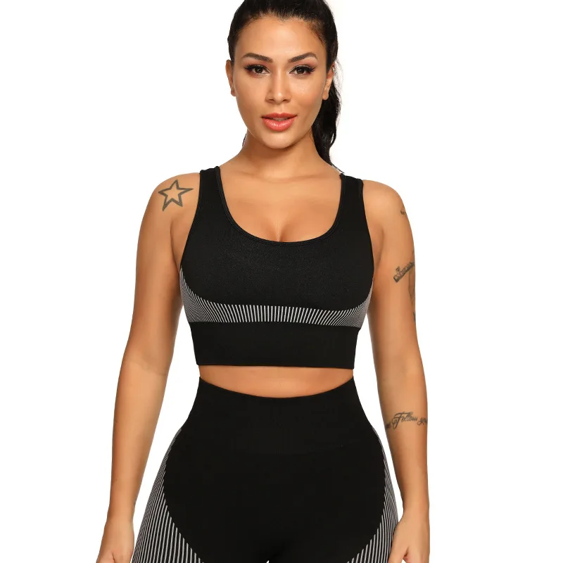 

Women Push Up Seamless Sports Bra Workout Female Sport Top Crop Fitness Run Active Wear Yoga Gym Brassiere Women's Sportswear