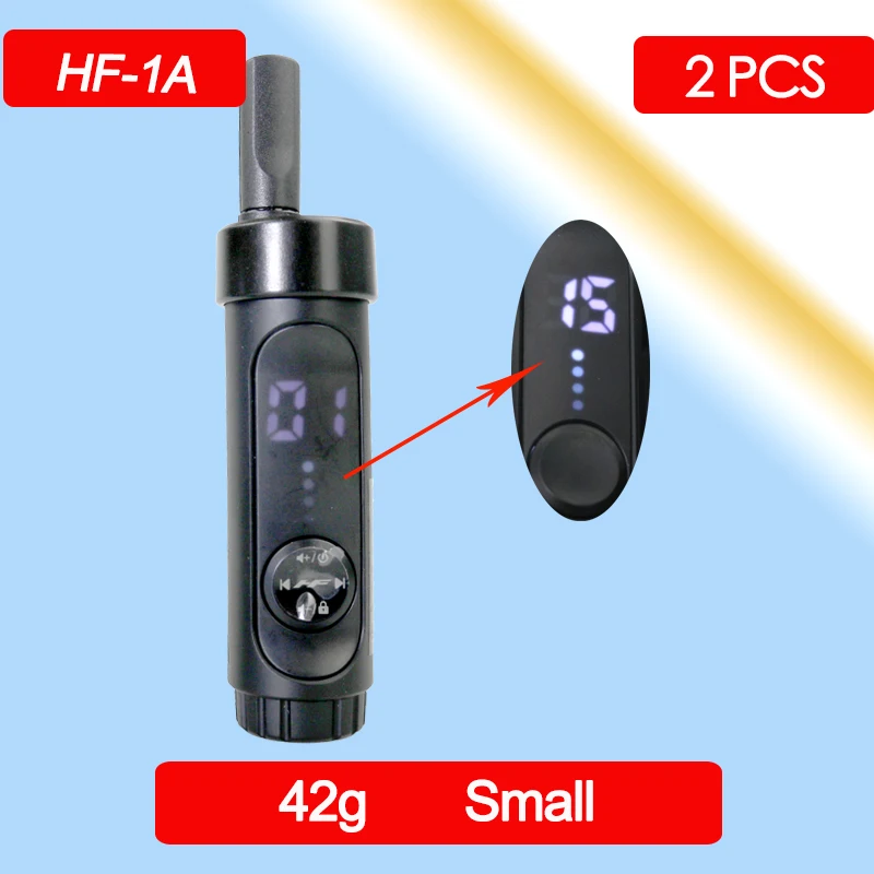 2 PCS HONGFENG 1A Mini walkie talkie Portable Ham radio scanner two way radio Communicator High-end place Lobby walkie-talkies