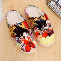 japanese anime doragon boru shoes goku winter warm plush men women shoes