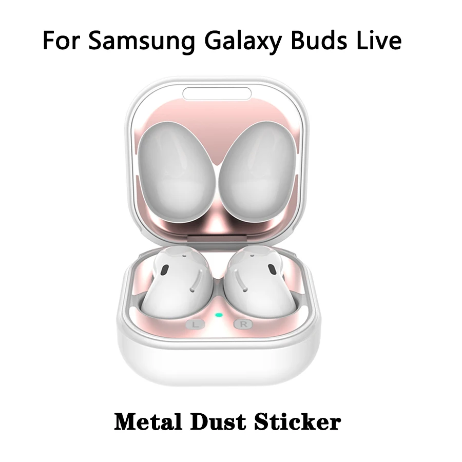 

Dustproof Metal Dust Sticker For Samsung Galaxy Buds Live Accessories Protection Guard Skin Protecting Buds From Iron Shavings