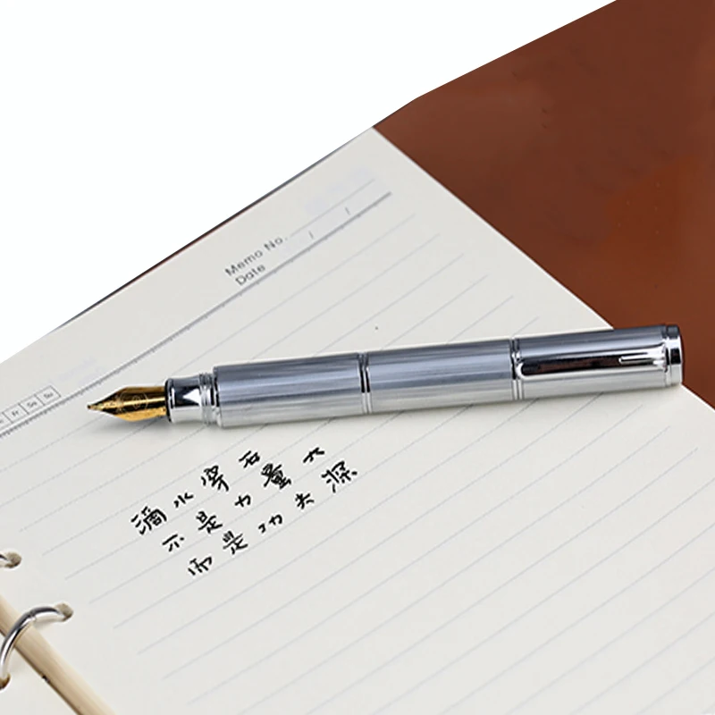 Moonman креативная трехсекционная мини перьевая ручка из нержавеющей стали