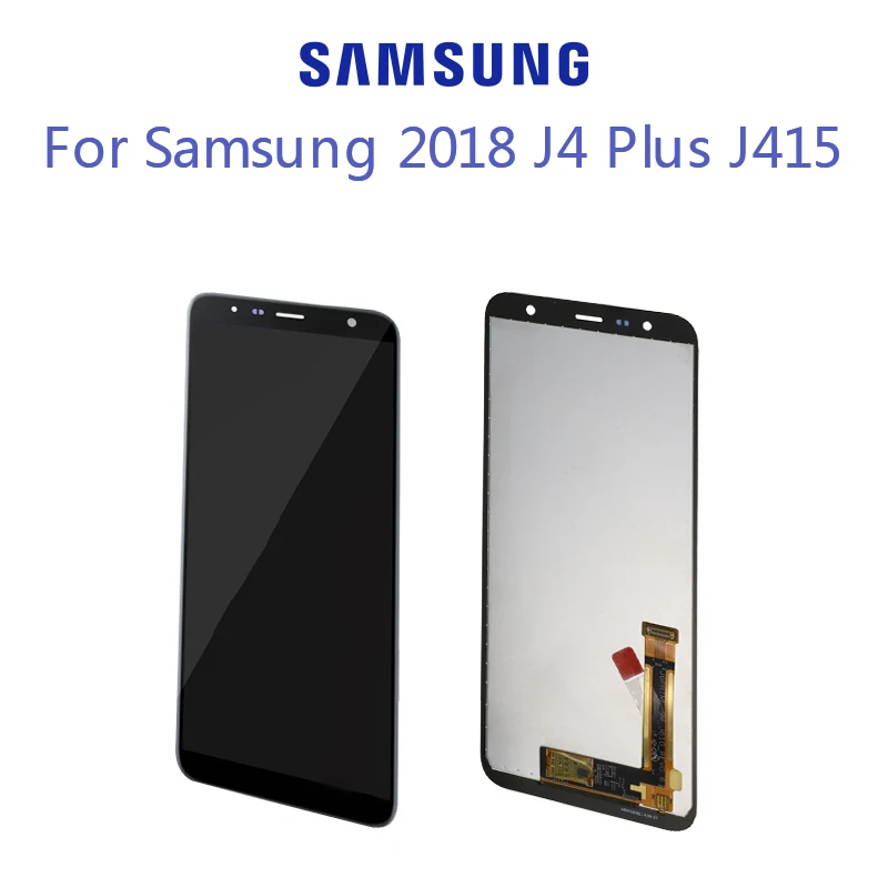 Для Samsung Galaxy J4 + J4Plus SM J415F J415 ЖК дисплей сенсорный экран Замена J415FN сборка