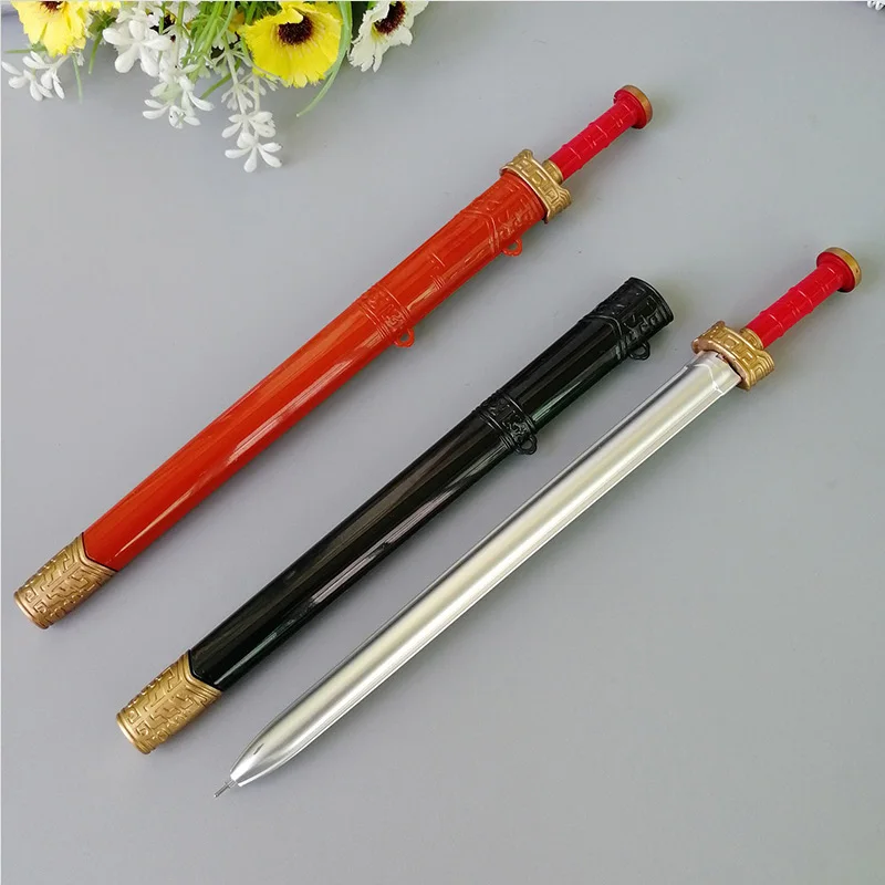 1 шт. 3d ручка для оружия креативные Пластиковые Гелевые Ручки с мечом детей