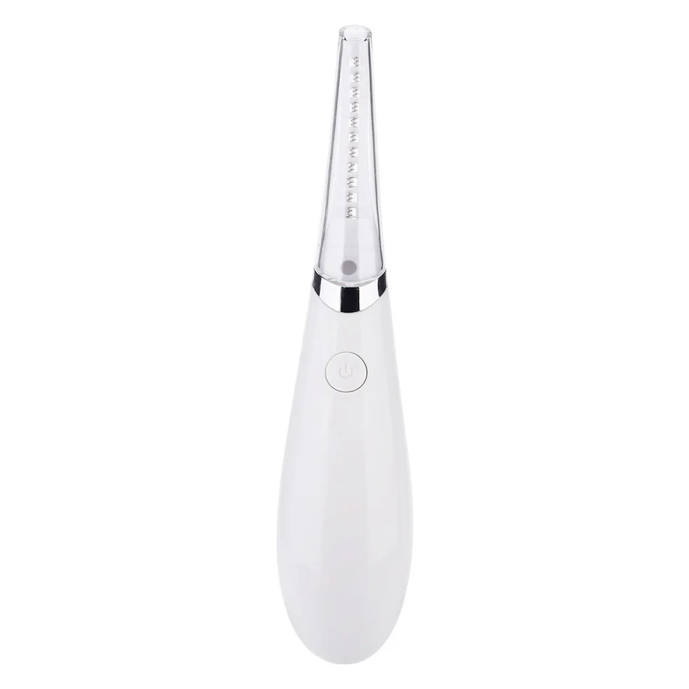 White Мини USB Перезаряжаемые Электрический нагревающиеся щипцы для закручивания ресниц долговечный электрический утюг ресницы для завивки для макияжа щипцы для Красота подарок - Цвет: White