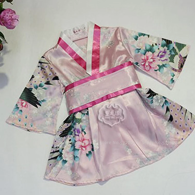 Халат-кимоно для новорожденных девочек в японском стиле традиционное вечернее