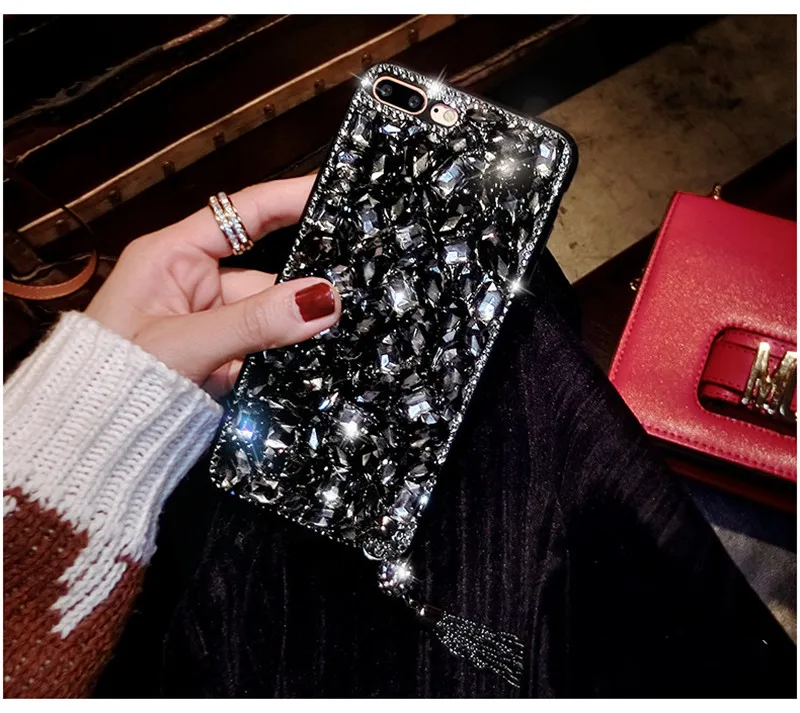 Блестящий Мягкий чехол для Samsung S7 S8 S9 S10 PLUS S10E Note 5 8 9 10|Бамперы| |