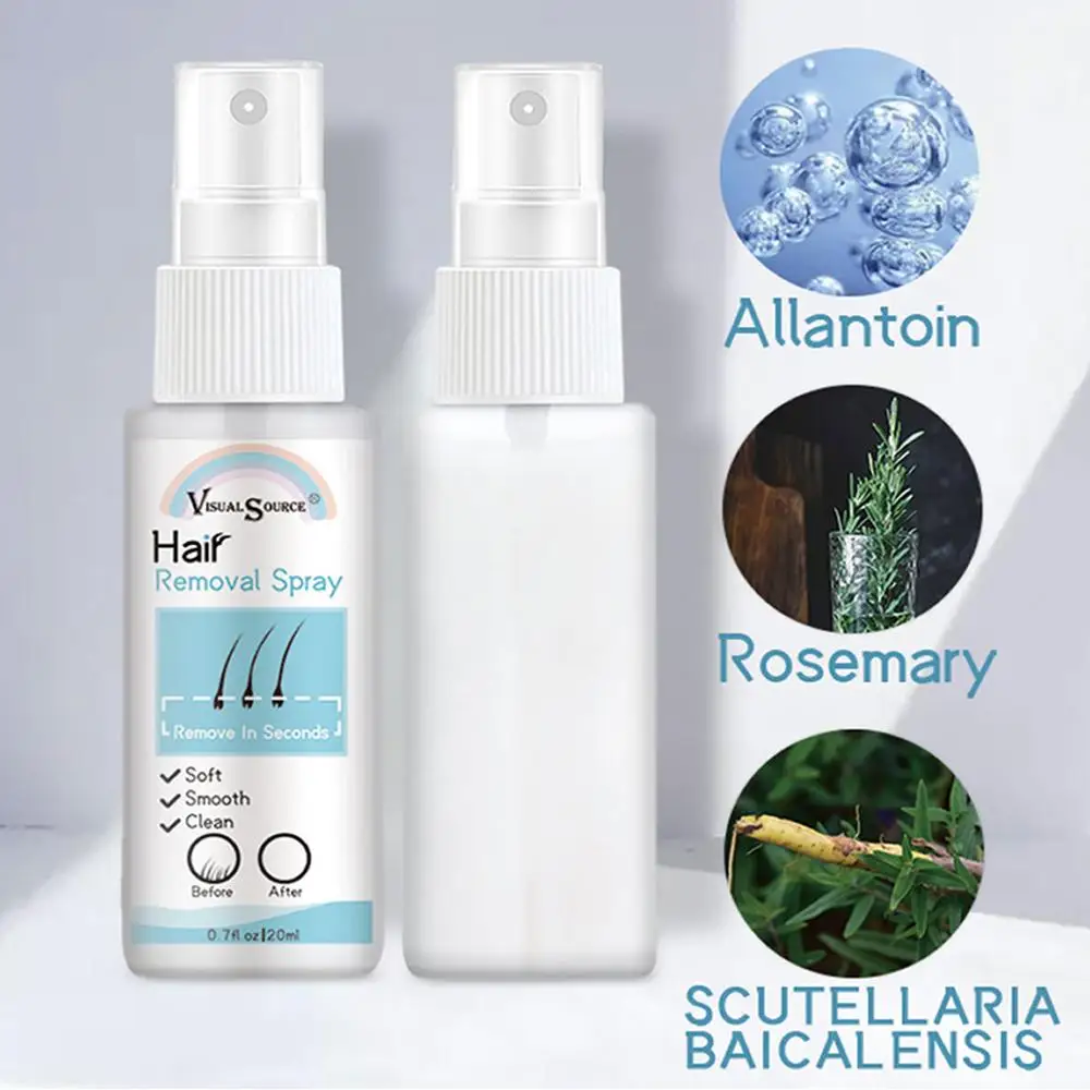 Спрей для безболезненного удаления волос женщин и мужчин ингибитор роста