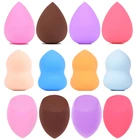 Спонж для макияжа 1 шт., спонж для основы для макияжа в яйце, губка для крема, косметический спонж для пудры, инструмент для макияжа, оптовая продажа