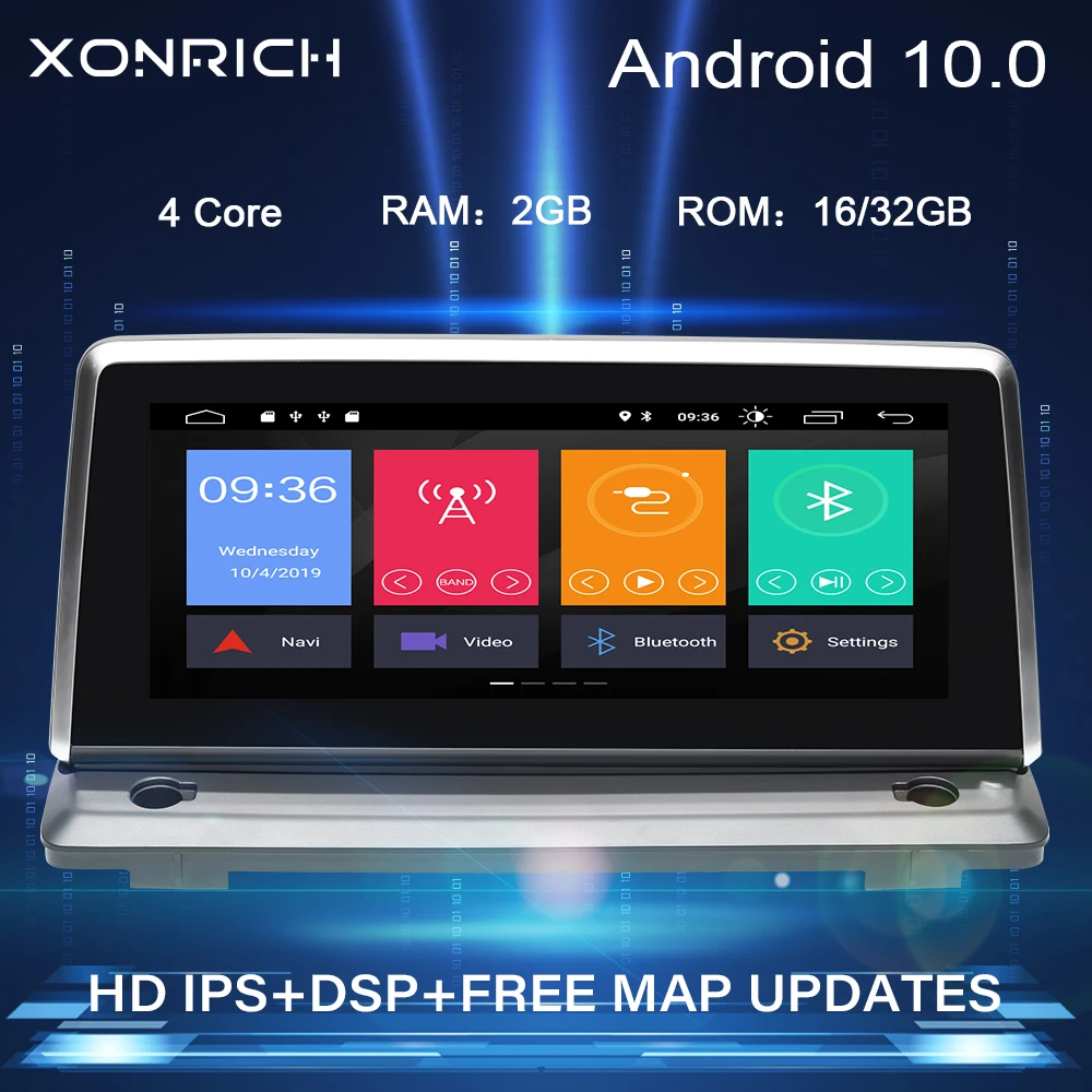 Radio Multimedia con GPS para coche, reproductor con Android 10,0, IPS, navegador, unidad principal, estéreo, navegador, para Volvo XC90 2007-2013