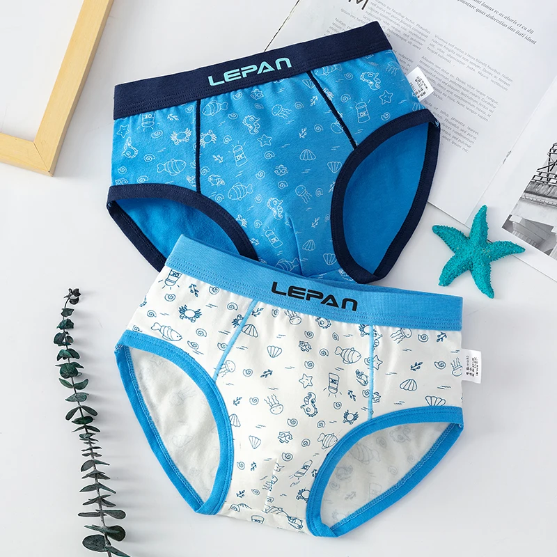 Летнее хлопковое нижнее белье для мальчиков детские шорты Нижнее 3 4 6 8 10 12 14 лет