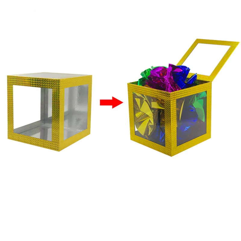 

Fantastic Production Box Flowers Appearing From transparent Box Stage Magic Tricks Illusions Crystal Clear Tube Gimmick Comedy