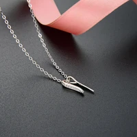 s925 sterling silver fashion trend style personality zircon necklace pendant accessories diamond clavicle chain trend jewelry