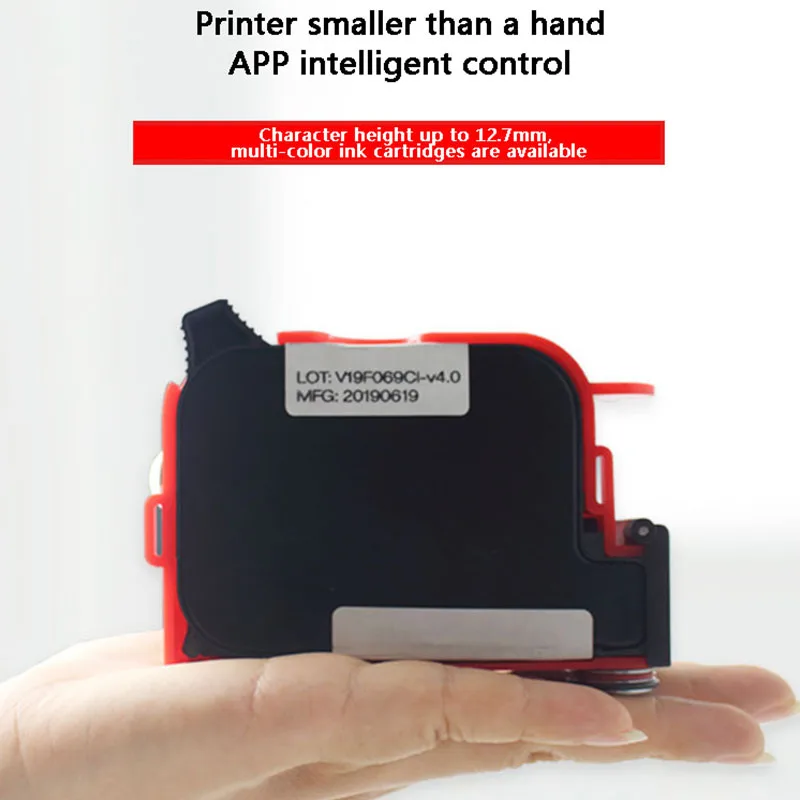 Inkjet Printer Mini Coding Machine Handheld Smart Printer Fully Automatic Label Printing Production Date DT-mini130/254 YZ #R35