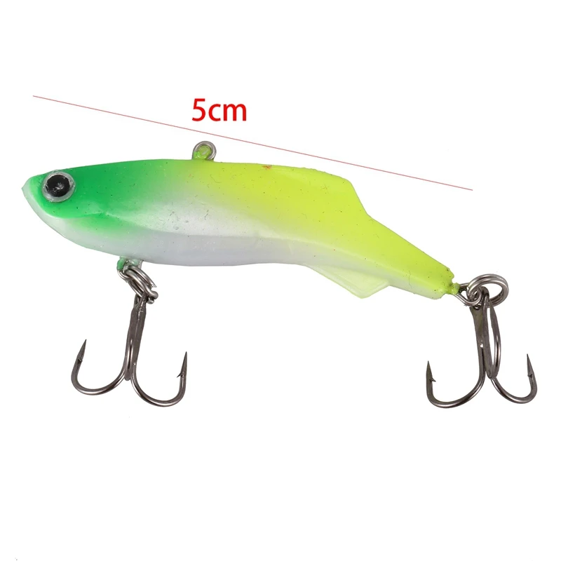 2 шт. зимняя Рыболовная Приманка Vib приманка для подледной рыбалки Мягкая наживка