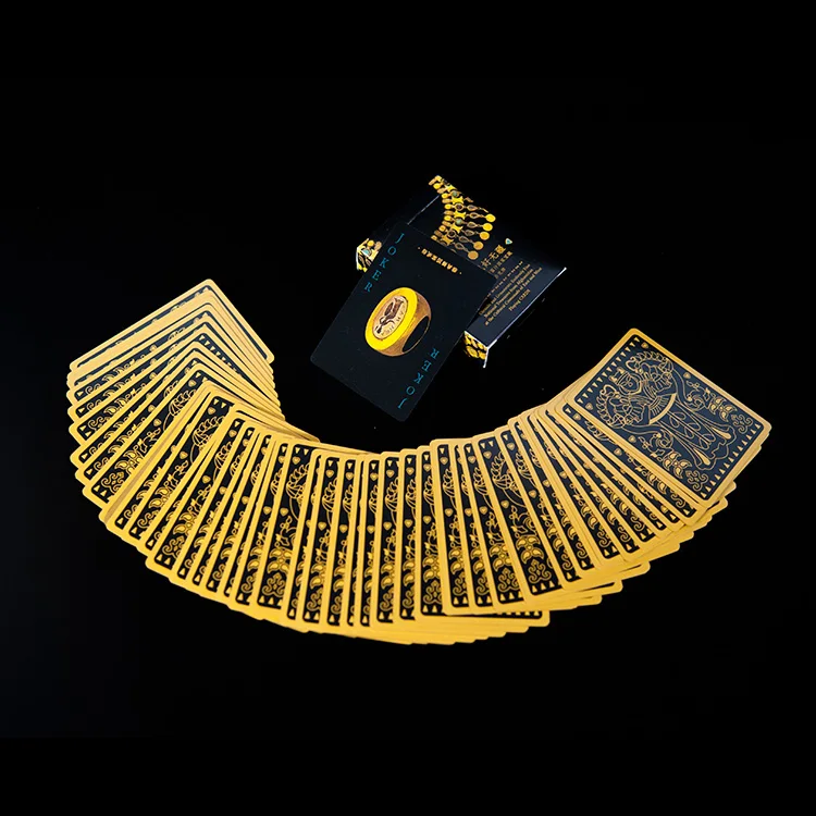 Музей чудо покерные карты бумажные игральные сокровище Золотая коллекция