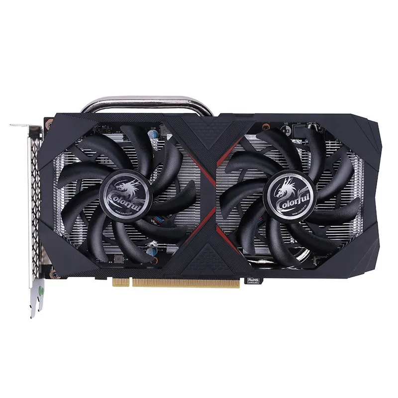 Цветная игровая графическая карта GeForce GTX 1660 6G DDR5 Nvidia GPU видеокарта VGA | Компьютеры