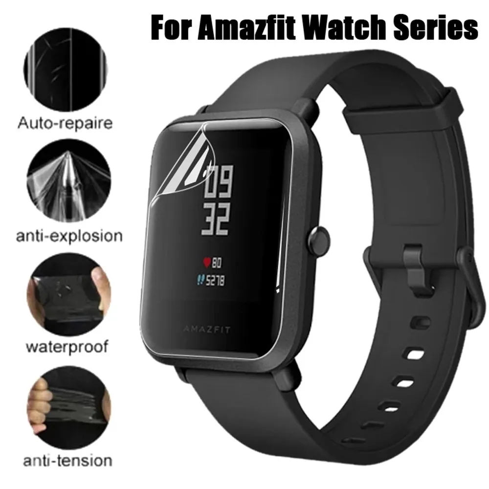 Гидрогелевая пленка для Huami Amazfit GTS 2 2e GTS2 Mini мягкая прозрачная защитная из ТПУ