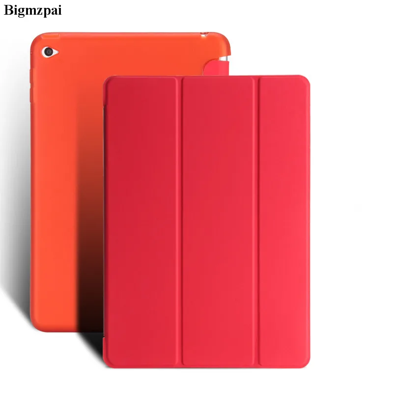 Новый мягкий однотонный чехол для планшета Apple ipad mini 4 Tablet 3 складной Ультра тонкий