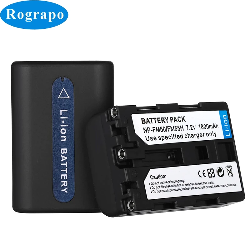 Новый 1800 мА/ч NP FM50 FM55H Камера Батарея для Sony DCR PC101 A100 серии DSLR MVC CD200