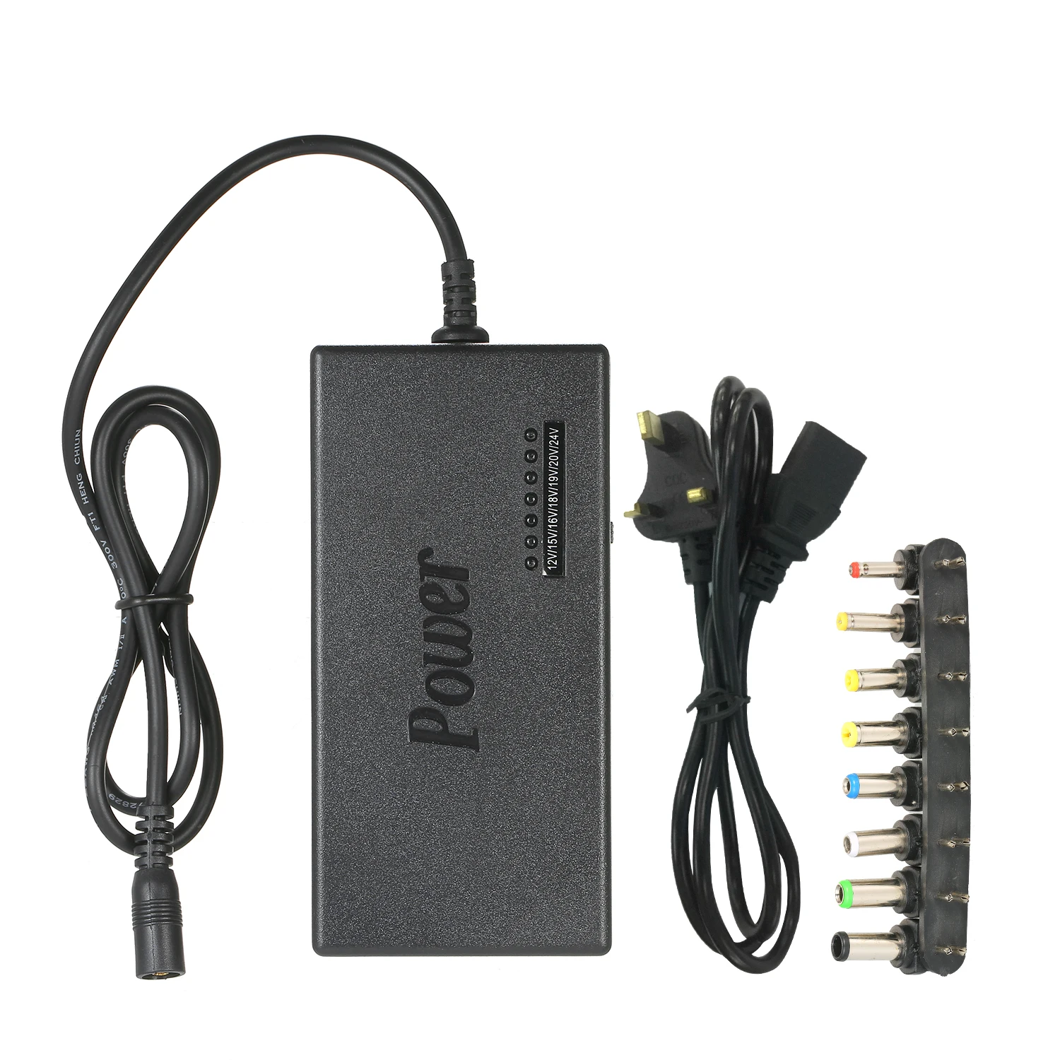 Универсальное зарядное устройство для ноутбука 96 Вт 8 шт. от 12 В до 24 регулируемое