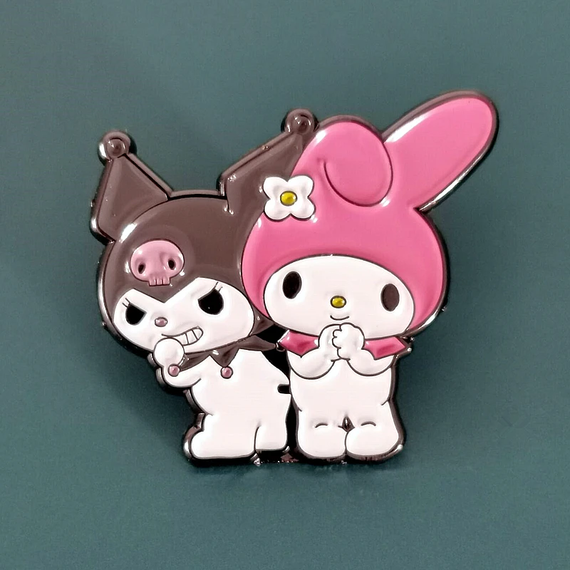 Значки в стиле японского аниме Котенок дьявола | Украшения и аксессуары