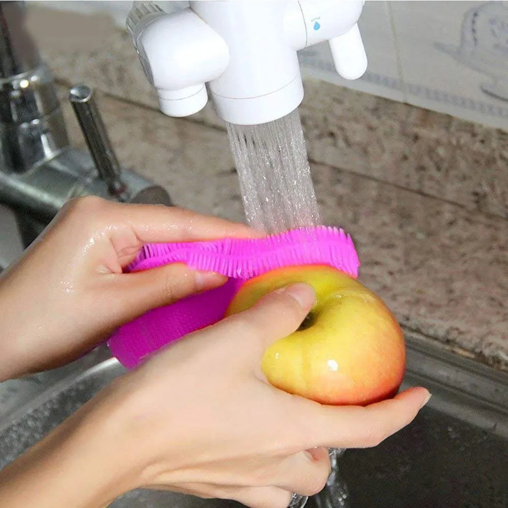 Многофункциональная силиконовая щетка для мытья посуды термостойкий Коврик