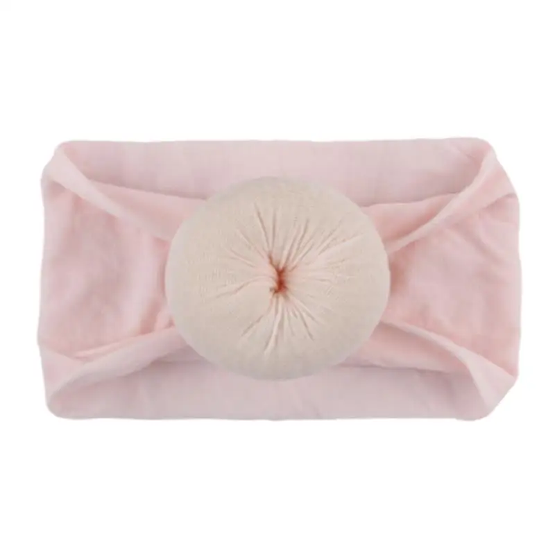 Супермягкие Круглые нейлоновые головные уборы Детские аксессуары для волос 23