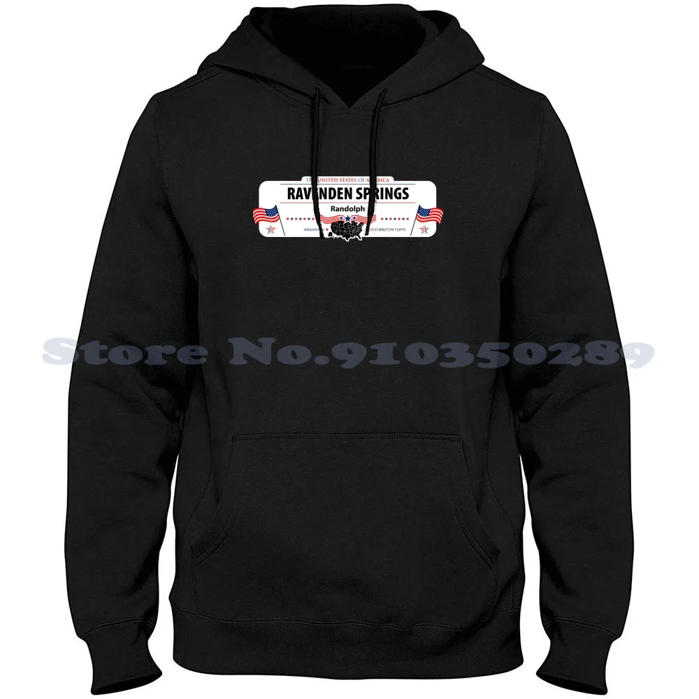 

Толстовка с капюшоном и длинным рукавом, с американскими флагами