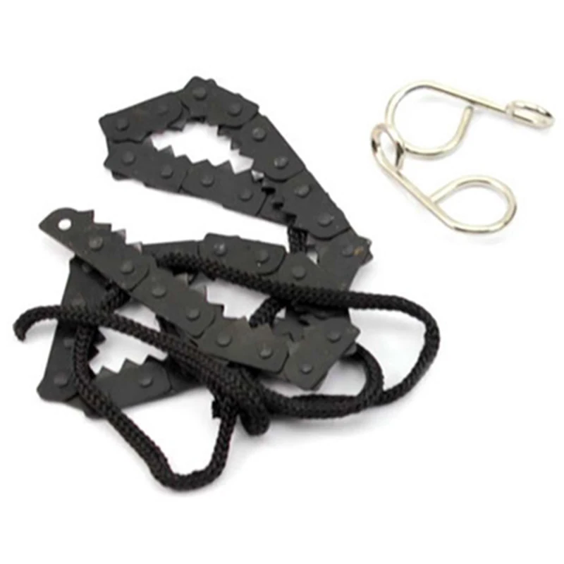 

Woodworking Heavy Duty Manganese Survival Wire Saw Camp Hike Outdoor Hunt Fish Tool Cut Cutter Wood Forest Serra