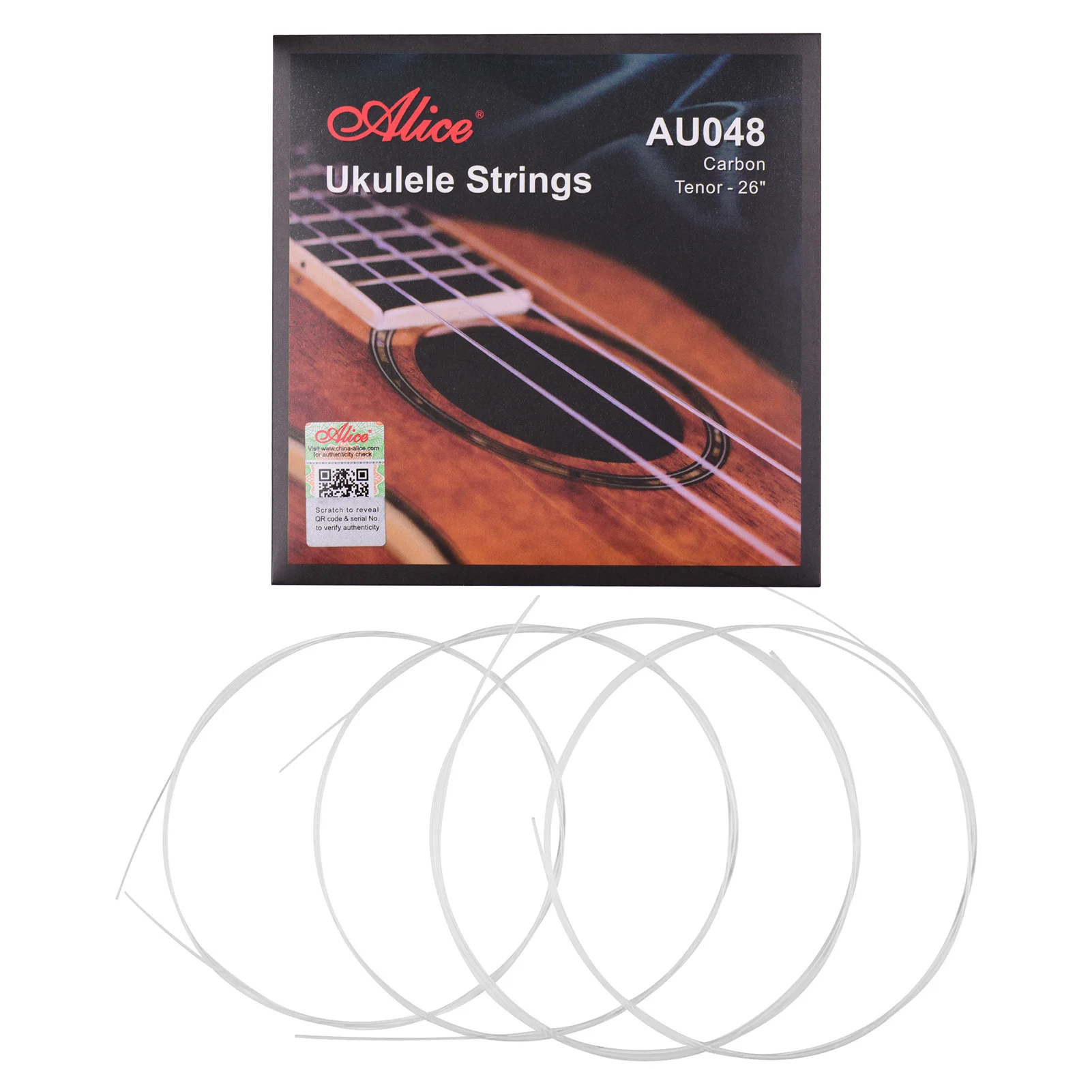 Alice AU048 Струны для укулеле набор карбоновых тенор струн 26 дюймовых Ukuleles guitar